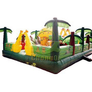 jungle inflatable amusement park